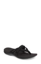 Women's Merrell Siren Flip Q2 Waterproof Sandal M - Black