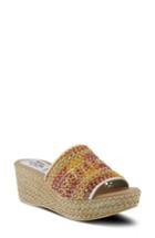 Women's Spring Step Calci Espadrille Wedge Sandal Us / 35eu - Brown