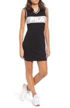 Women's Fila Leigh Rib Minidress - Black