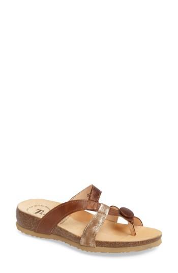 Women's Think! 'julia Strappy' Sandal -8.5us / 39eu - Brown