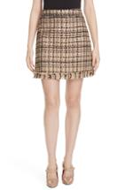 Women's Kate Spade New York Two-tone Tweed Skirt - Beige