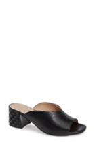 Women's Wonders F-6129 Block Heel Mule .5us / 38eu - Black