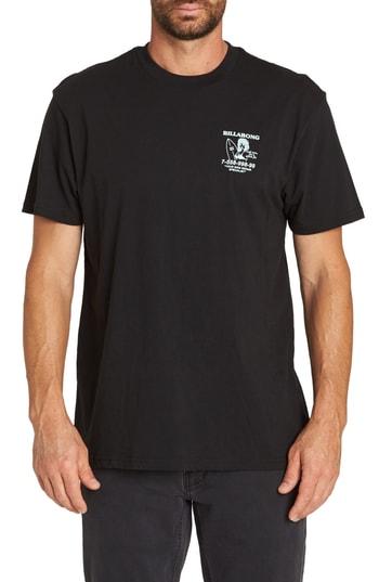 Men's Billabong Fix Graphic T-shirt - Black