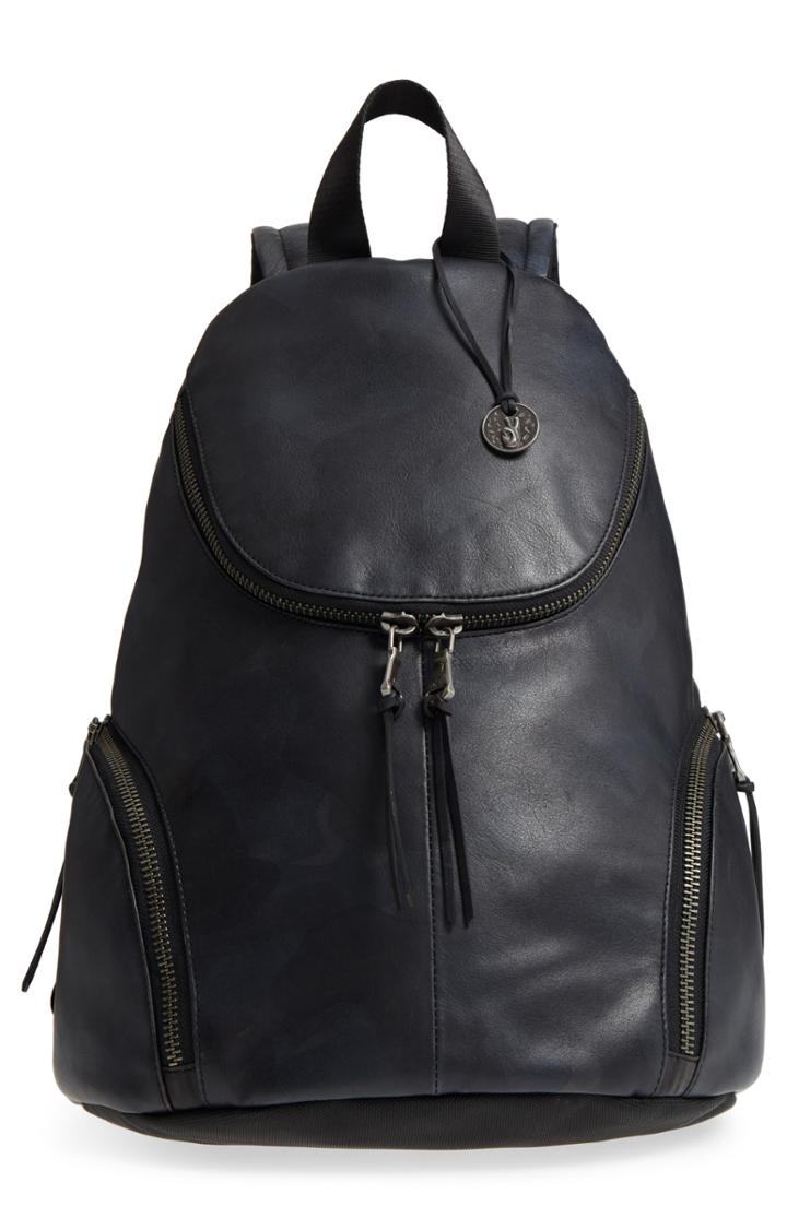 Men's John Varvatos Star Usa Brooklyn Suede Backpack - Blue