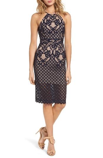 Women's Bardot Mila Lace Dress - Blue