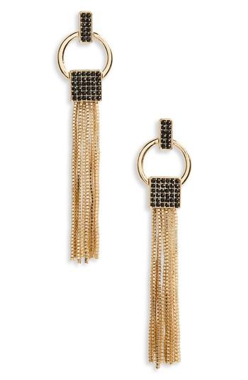 Women's Bp. Chain Tassel Doorknocker Earrings