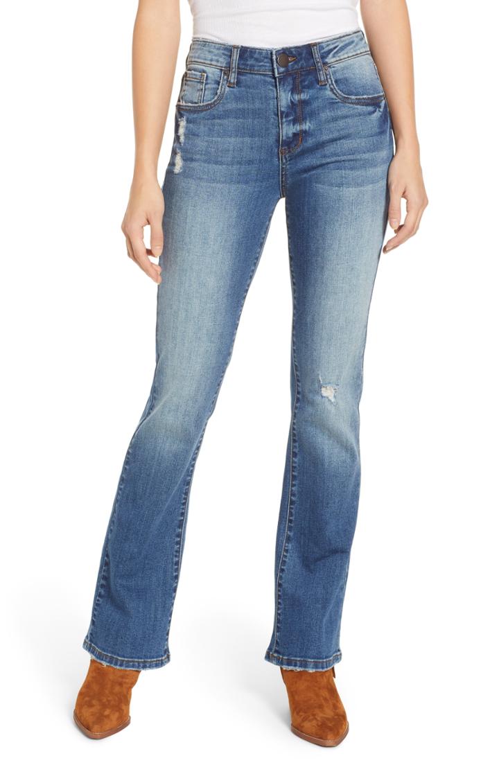 Women's Sts Blue Jennifer Distressed Flare Jeans - Blue