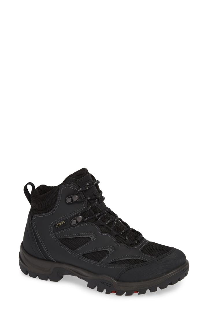 Women's Ecco 'xpedition Iii' Gore-tex Waterproof Hiking Boot -8.5us / 39eu - Black