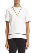 Women's Alexander Wang Ladder Stitch Boxy Tee