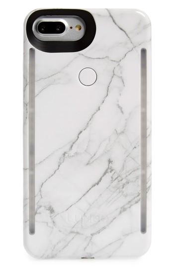 Lumee Duo Lighted Iphone 6/7/8 & 6/7/8 Case - White