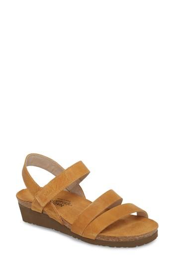 Women's Naot Kayla Wedge Sandal Us / 43eu - Beige