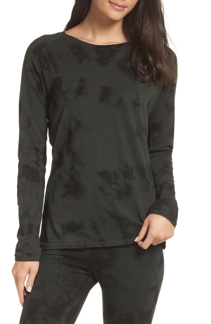 Women's Ragdoll Tie Dye Tee - Green