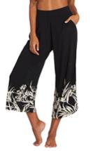 Women's Billabong Hawaiian Daze Print Culottes - Black