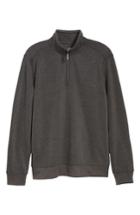Men's Tommy Bahama Sideline Quarter Zip Pullover - Black
