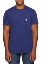 Men's Psycho Bunny Applique Pocket T-shirt, Size - Blue