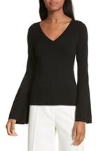 Women's Milly Bell Sleeve V-neck Sweater