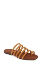 Women's Jeffrey Campbell Coniper Slide Sandal M - Brown