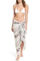 Women's Caslon Flora Wrap, Size - Ivory
