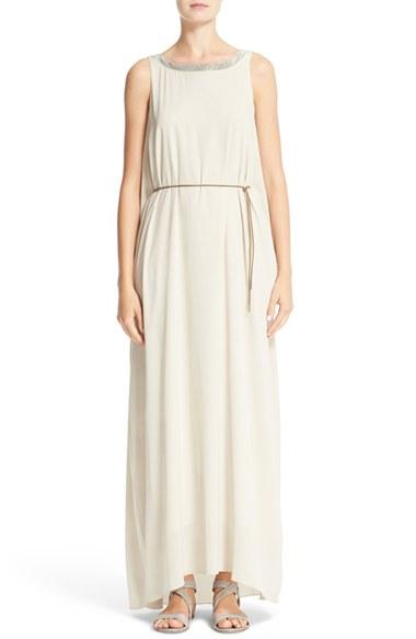 Women's Fabiana Filippi Stretch Silk Crepe Dress