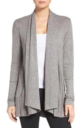 Women's Zella Hatha Cardigan, Size - Grey