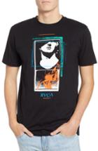 Men's Rvca Mesopotamia Graphic T-shirt, Size - Black