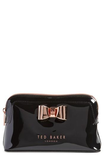 Ted Baker London Melynda Cosmetics Case, Size - Black