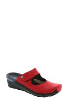 Women's Wolky 'up' Mary Jane Clog .5-8us / 39eu - Red