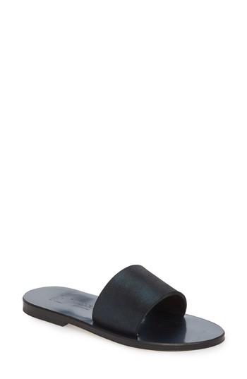 Women's K. Jacques St. Tropez Arezzo Slide Sandal Us / 35eu - Blue