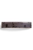 France Luxe Rectangle Barrette, Size - Black