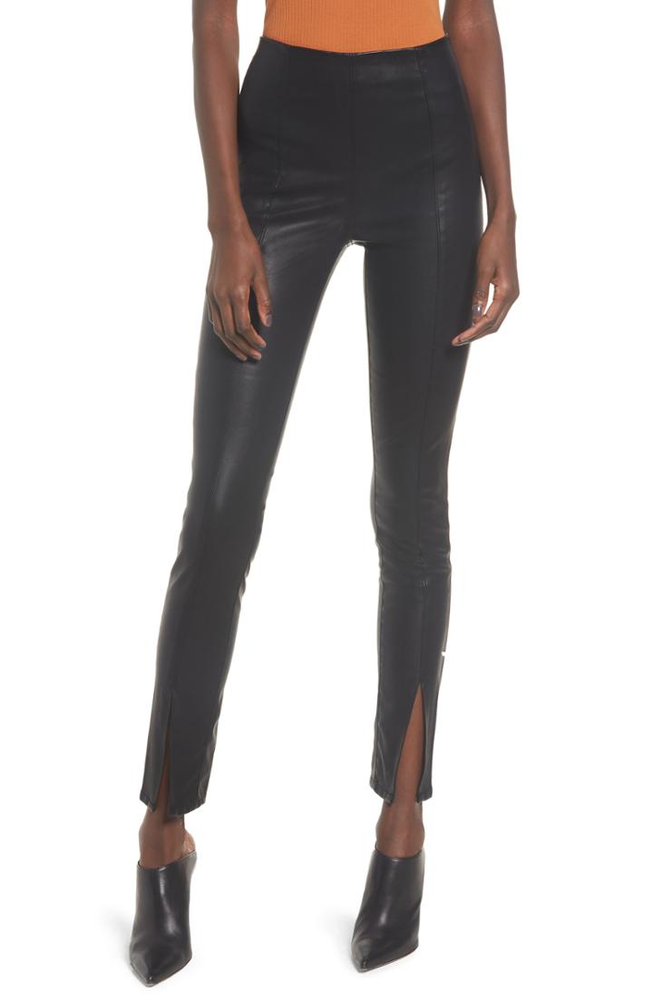 Women's Blanknyc Black Magic Faux Leather Leggings - Black