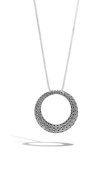 Women's John Hardy Classic Chain Circle Pendant Necklace