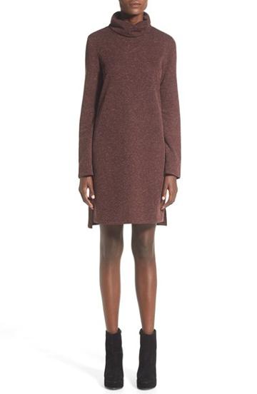 Women's Wayf Rib Knit Turtleneck Shift Dress, Size X-small -