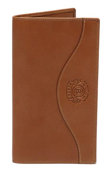 Men's Ghurka Leather Breast Pocket Wallet - Beige