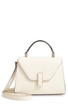 Valextra Iside Micro Top Handle Bag - White