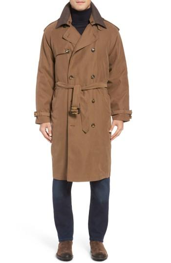 Men's London Fog Trench Coat S - Beige