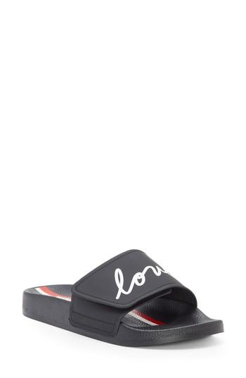 Women's Ed Ellen Degeneres Paradia Slide Sandal M - Black