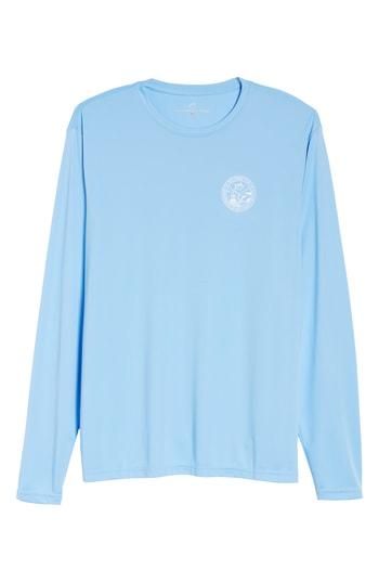 Men's Southern Tide Southern Pursuit Performance T-shirt - Blue