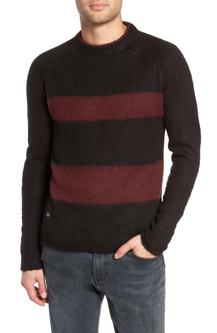 Men's Native Youth Colorblock Sweater - Black