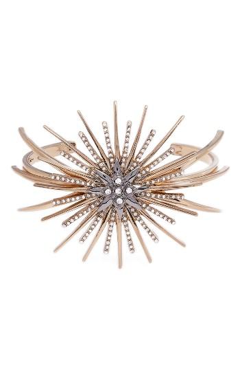 Women's Jenny Packham Light Up The Night Crystal Burst Cuff