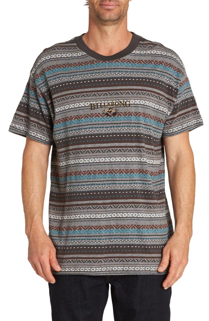 Men's Billabong Jacquard Reissue Logo T-shirt, Size - Grey