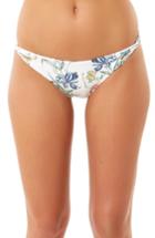 Women's O'neill Juliette Loop Side Bikini Bottoms - Ivory