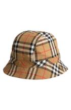 Women's Burberry Vintage Check Bucket Hat - Brown