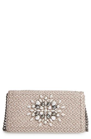 Eric Javits Devi Embellished Clutch -