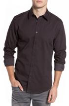 Men's Ben Sherman Textured Shirt, Size - Red