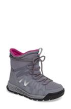 Women's New Balance Q416 Weatherproof Snow Boot .5 B - Grey