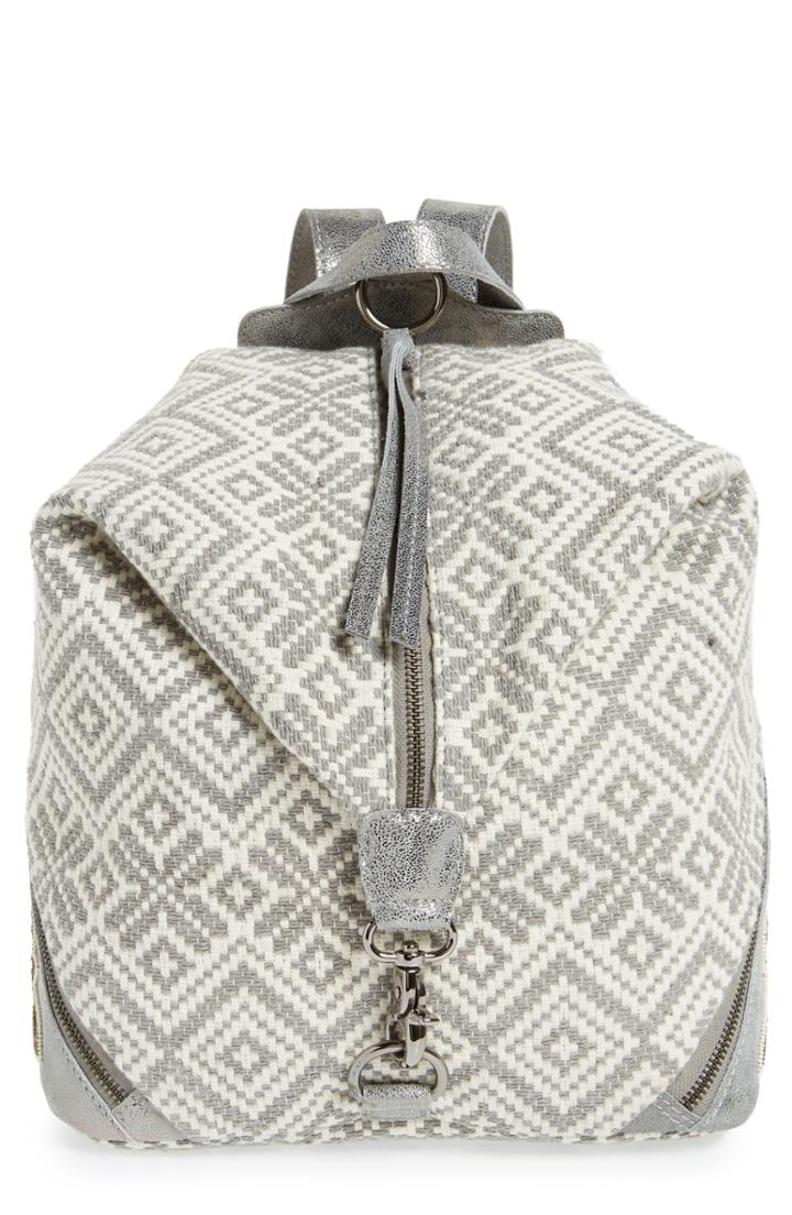 Ten79la Beaded Woven Backpack -