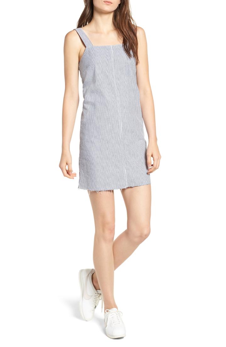 Women's Rvca Tide Lace-up Back Shift Dress