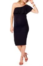 Women's Ingrid & Isabel Ponte Knit Bell Sleeve Maternity Dress