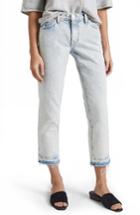 Women's Current/elliott The Cropped Straight Leg Jeans - Blue