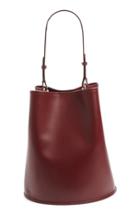 Creatures Of Comfort Large Calfskin Leather Bucket Bag - Red